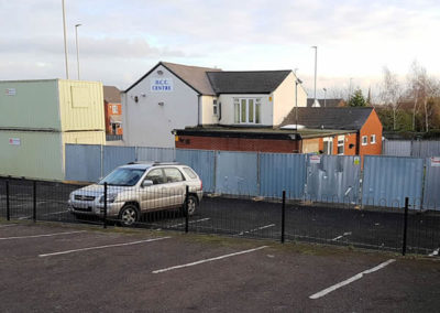 The Lighthouse Centre in Dudley, at demolition stage.