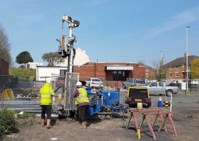 Mining works being carried out in Dudley