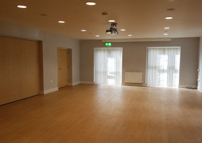 Fitout company completes main hall