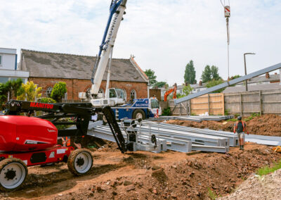 Steel Frame Building Construction