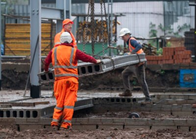 Construction of Hollow Core Concrete Floor