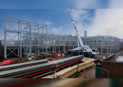 Steel Frame Building Construction