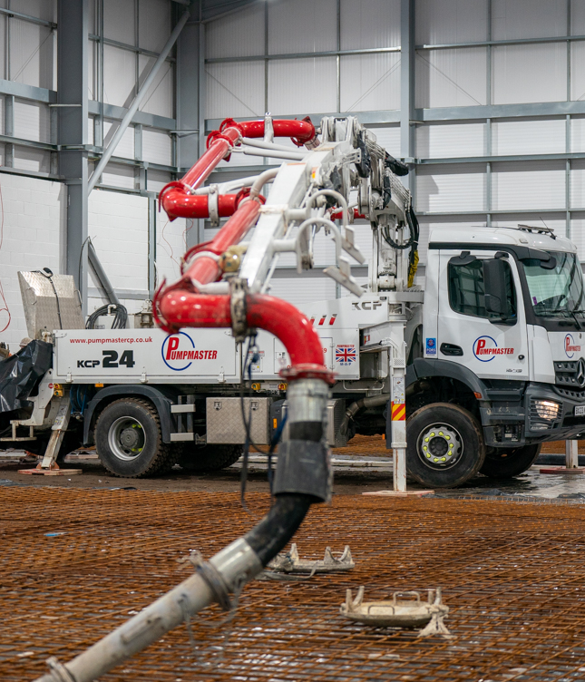 Concrete for Warehouse Slab