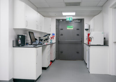 Veterinary practice laboratory