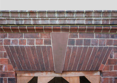 Woodside Library Brick Detail